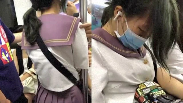 ブラジャー JK 盗撮 地下鉄で泣いてるJKさん、パンチラもブラチラも盗撮される。 | 閲覧注意グロ動画・衝撃映像のソルカブ