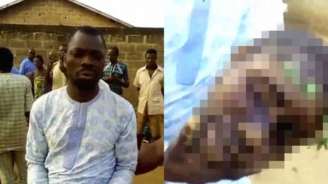 【閲覧注意】生首を持つ男にベナン人盛り上がりすぎ。 | 閲覧注意グロ動画・衝撃映像のソルカブ