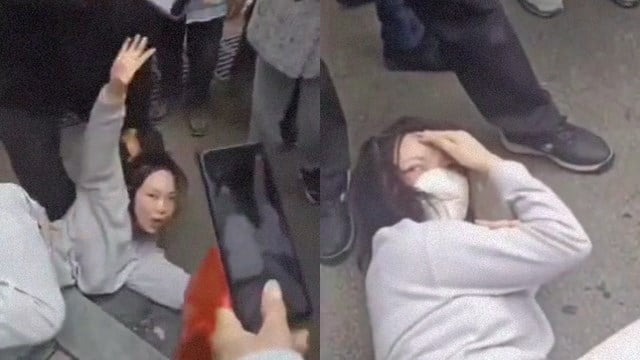 【事件】女子小学生を誘拐しようとした中国女逮捕の瞬間。  |  閲覧注意グロ動画・衝撃映像のソルカブ