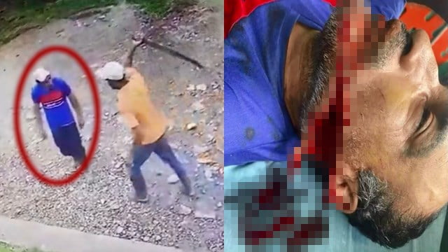 【閲覧注意】酒の席で口論、飲み友にナタで斬りつけられる男性。お気の毒に…  |  閲覧注意グロ動画・衝撃映像のソルカブ