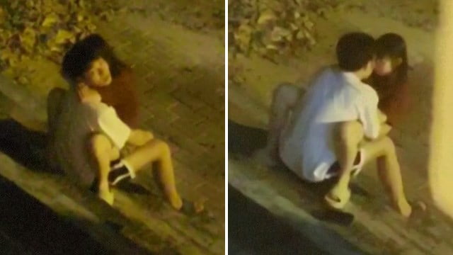【エロ】先輩カップルの公開エッチにアテレコ鑑賞する後輩の盗撮動画。 | 閲覧注意グロ動画・衝撃映像のソルカブ