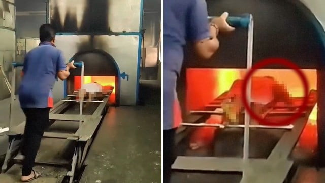 【仰天】元気な遺体が火葬中にギブアップ！？死体が動く ”熱硬直” 現象を捉えた動画。  |  閲覧注意グロ動画・衝撃映像のソルカブ