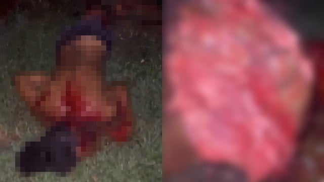 【閲覧注意】「ヘリサウンドのような連射銃」 で処刑されるギャングの顔、おぞましい… | 閲覧注意グロ動画・衝撃映像のソルカブ