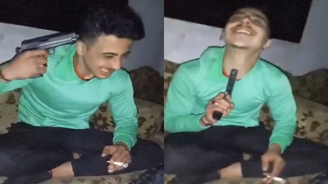 【閲覧注意】銃で遊ぶアホが自分を撃ち殺してしまう動画。嘘だろ…？ | 閲覧注意グロ動画・衝撃映像のソルカブ