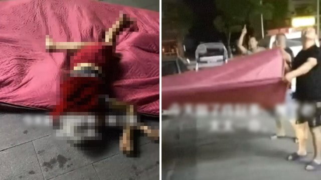【閲覧注意】「即席救助マット」で自殺者の願い、阻止してみた。  |  閲覧注意グロ動画・衝撃映像のソルカブ
