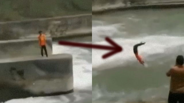 【驚愕】「バズる」 と 「逝く」 がセットのTiktoker、川飛び込みで首を折る。 | 閲覧注意グロ動画・衝撃映像のソルカブ