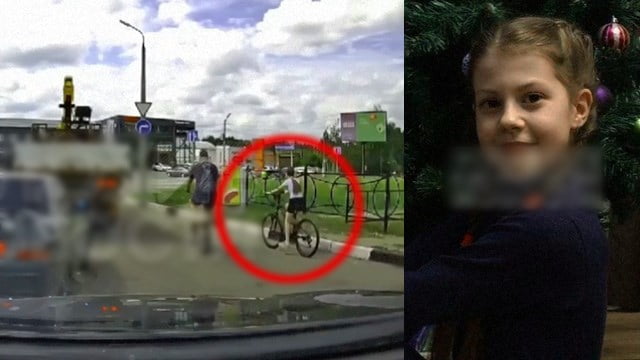 【事故】車道を自転車で走る小6女児がトラックに轢かれ死亡。 | 閲覧注意グロ動画・衝撃映像のソルカブ