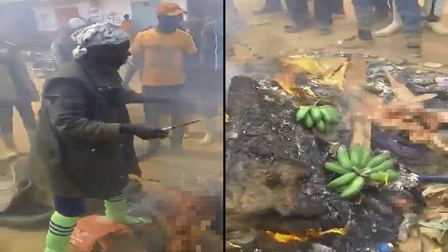【閲覧注意】西アフリカ「恐怖の炊き出し」芋とかバナナとか人肉とか色々。  |  閲覧注意グロ動画・衝撃映像のソルカブ
