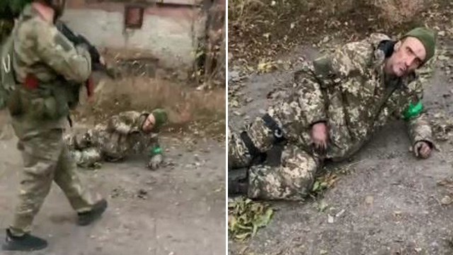 【戦争】クルスク州でウクライナの負傷兵を銃殺処刑するロシア兵（動画） | 閲覧注意グロ動画・衝撃映像のソルカブ