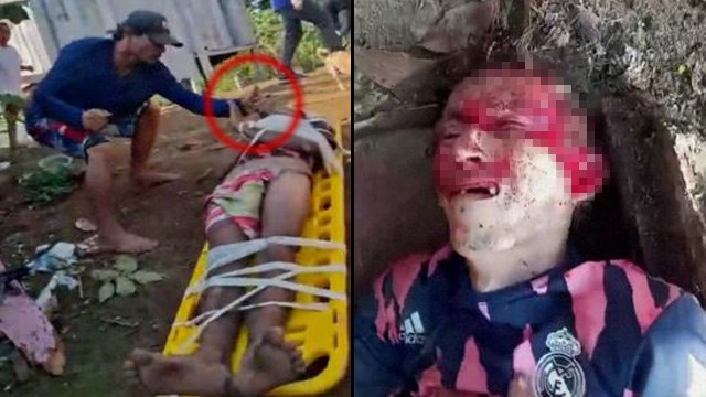 【閲覧注意】死にかけた男性、戻ってきた殺し屋に刺されまくる。 | 閲覧注意グロ動画・衝撃映像のソルカブ