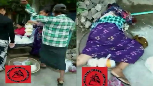 【閲覧注意】無実の女性（国軍スパイ “疑惑”）が反政府勢力に殺害される。 | 閲覧注意グロ動画・衝撃映像のソルカブ